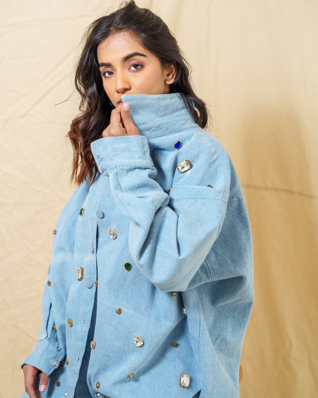 Meridith denim shirt