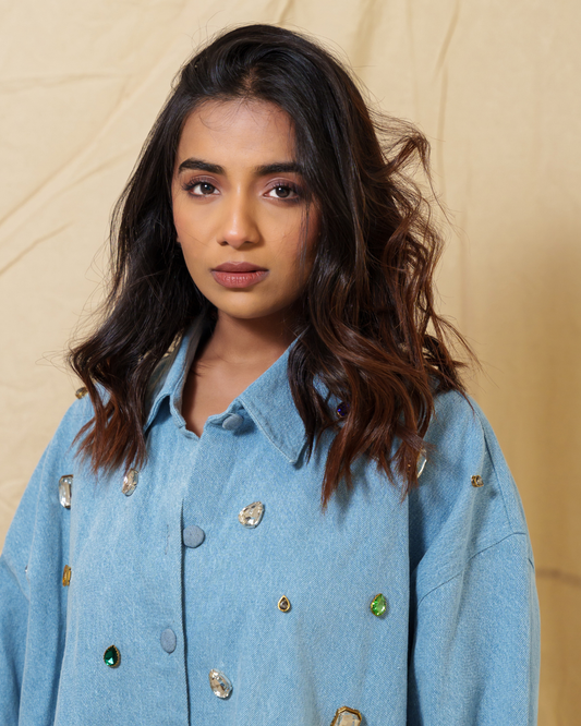 Meridith denim shirt